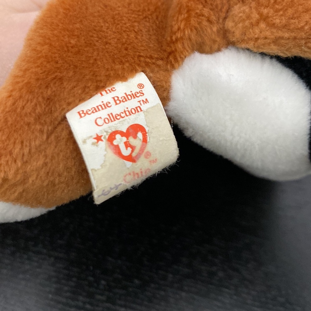 TY Beanie Baby “Chip” the Cat - PVC Pellet - 1996 - Picture 10 of 11